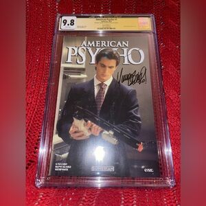 AMERICAN PSYCHO #1 CGC 9.8! SECRET COVER EDITION C 2023 PHOTO VARIANT SIGNED!